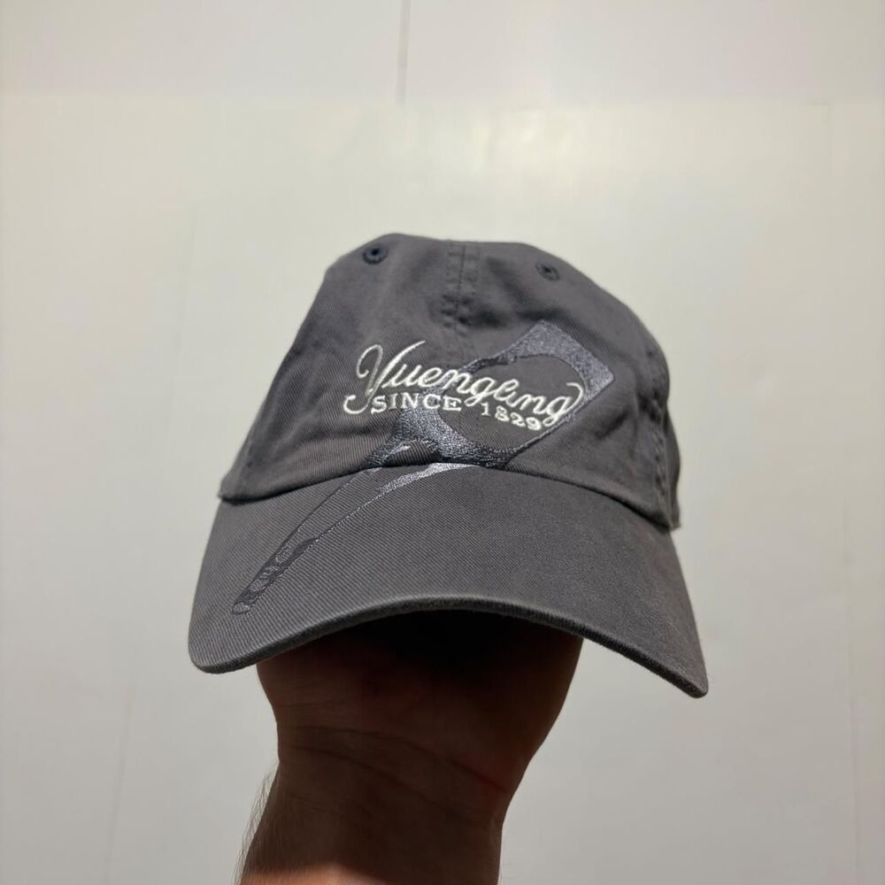 Unbranded Men's Grey and Brown Hat